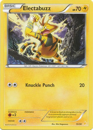 Élektek (15/30) [XY : Kit du Dresseur 3 - Pikachu Catcheur]