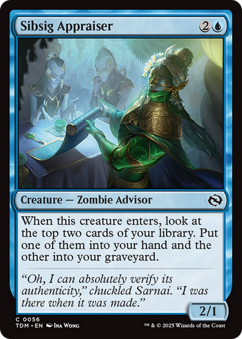 Tasador de Sibsig [Tarkir: Tormenta de Dragones]
