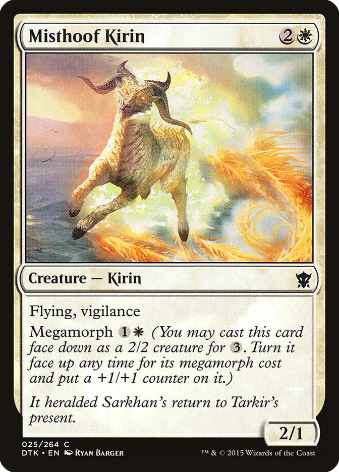 Kirin de Misthoof [Dragons de Tarkir]