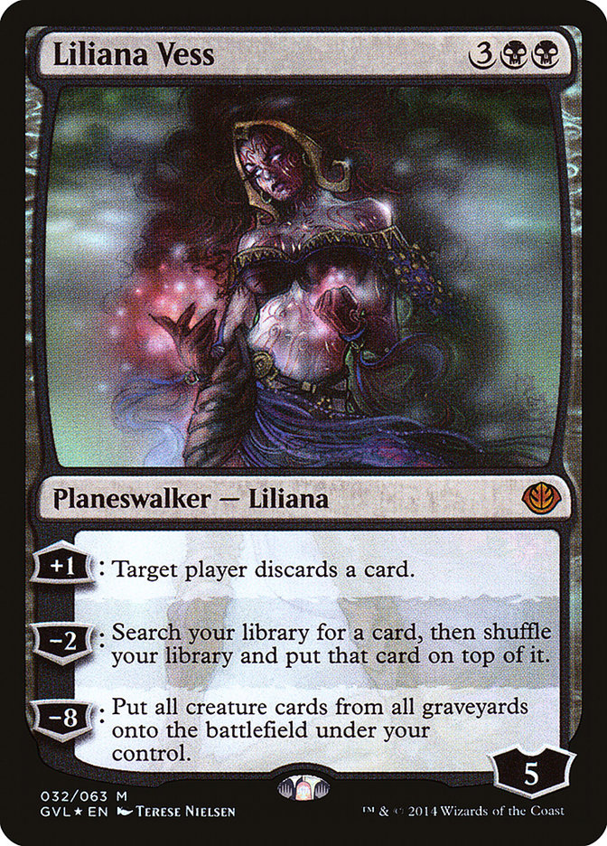 Liliana Vess (Garruk contre Liliana) [Duel Decks Anthology]