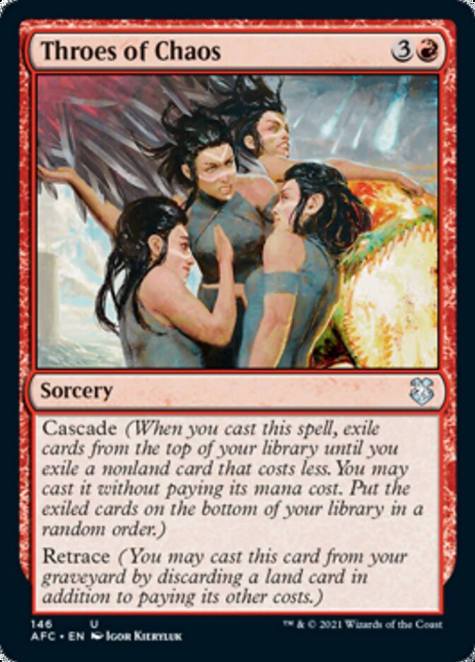 Affres du chaos [Magic the Gathering : Donjons & Dragons - Commander Légendes]