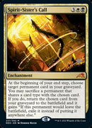 Appel de la Sœur-Esprit (Pack promo) [Kamigawa : Neon Dynasty Promos]