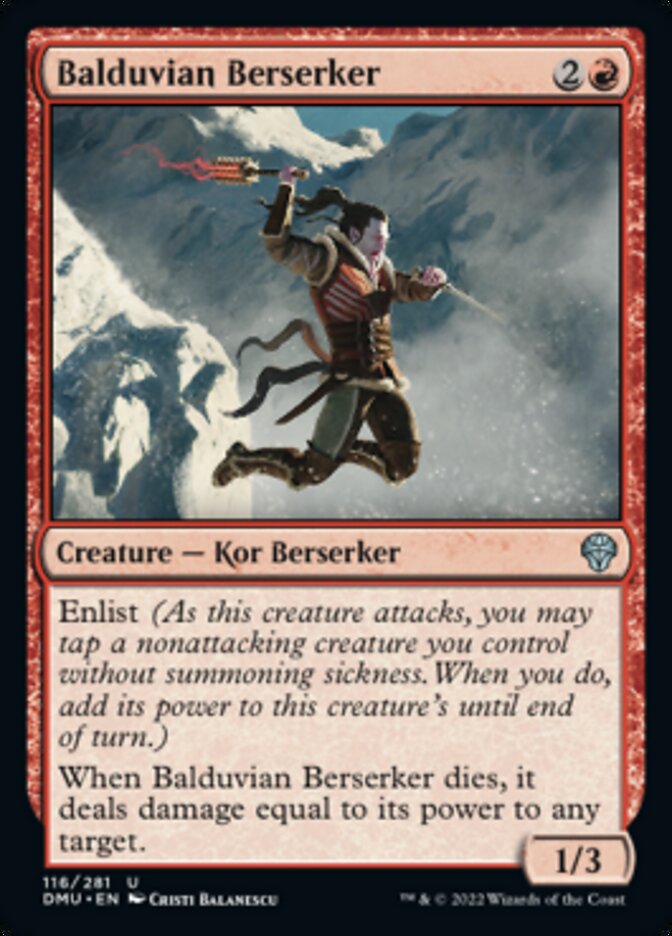 Berserker balduvien [Dominaria United]