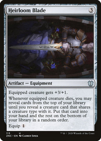 Hoja de reliquia [Commander de Zendikar Rising]