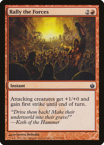 Rassemblement des forces [Mirrodin assiégé]