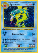 Gyarados (6/102) (Sin sombra) [Primera edición de Base Set]