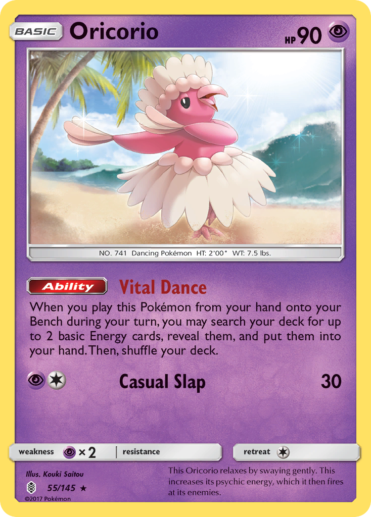 Oricorio (55/145) [Soleil et Lune : Gardiens Ascendants]