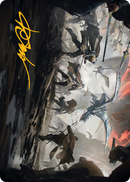 Carte artistique Invasion de Dominaria (signature dorée) [Série artistique L'invasion des machines]
