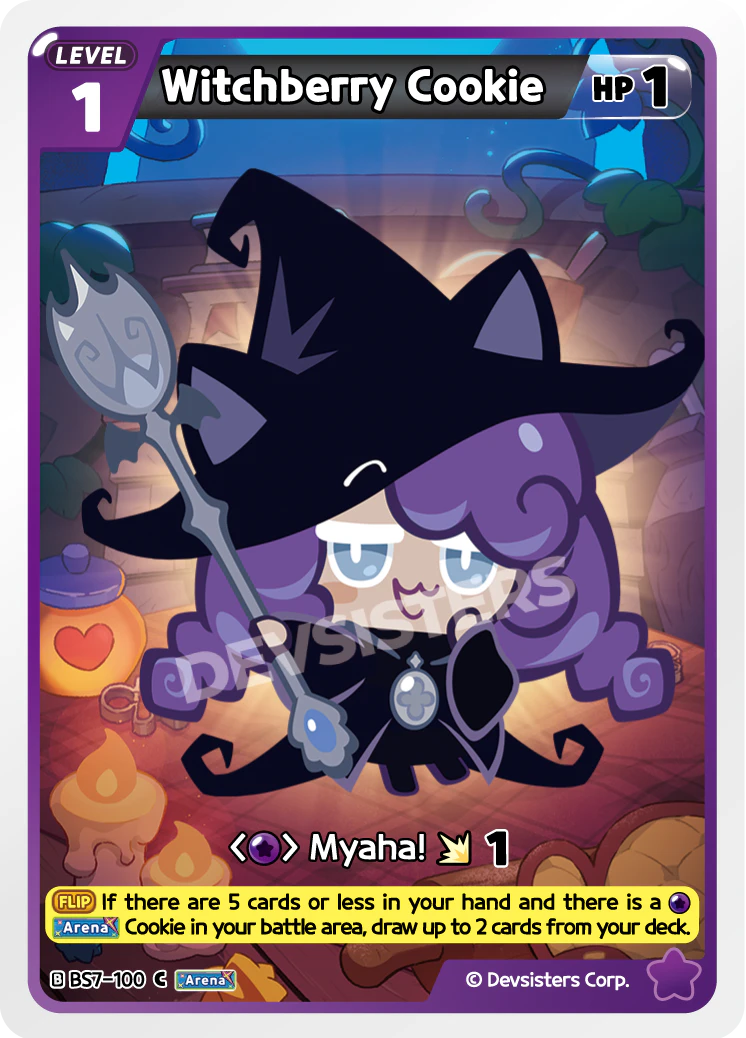 Image for Witchberry Cookie (BS7-100) (BS7) - CookieRun: Braverse TCG