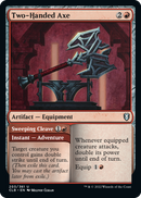 Hache à deux mains // Coup balayant [Commander Legends: Battle for Baldur's Gate]