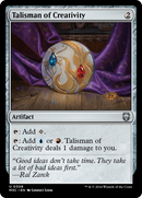 Talismán de la Creatividad [Commander de Horizontes Modernos 3]