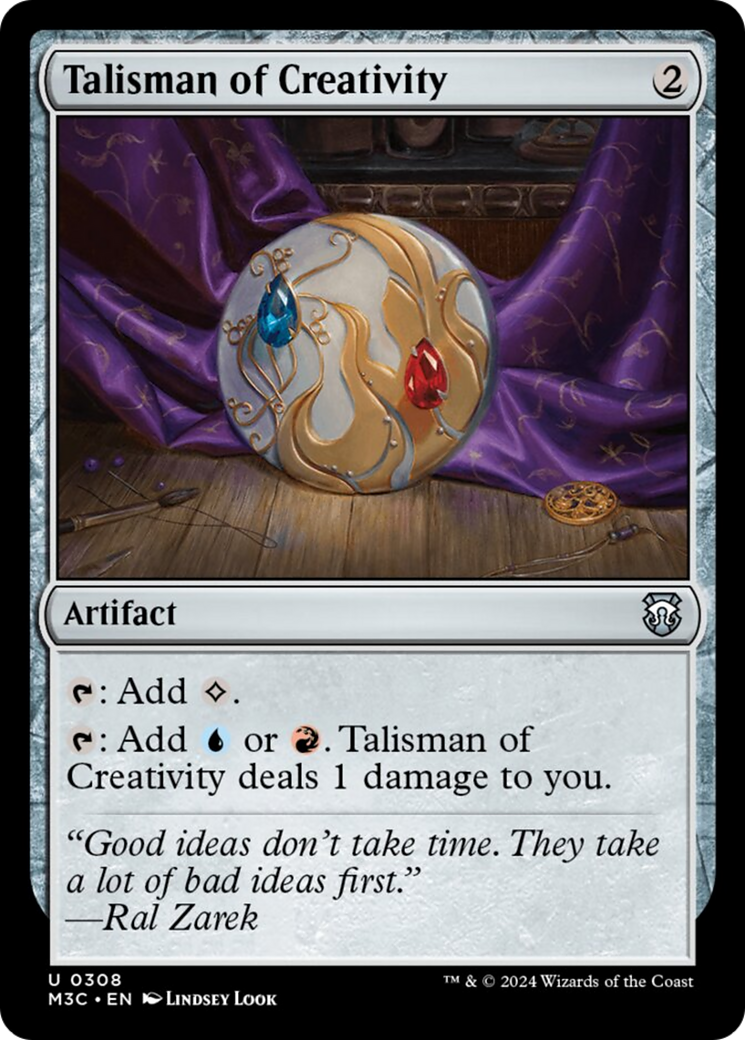 Talismán de la Creatividad [Commander de Horizontes Modernos 3]