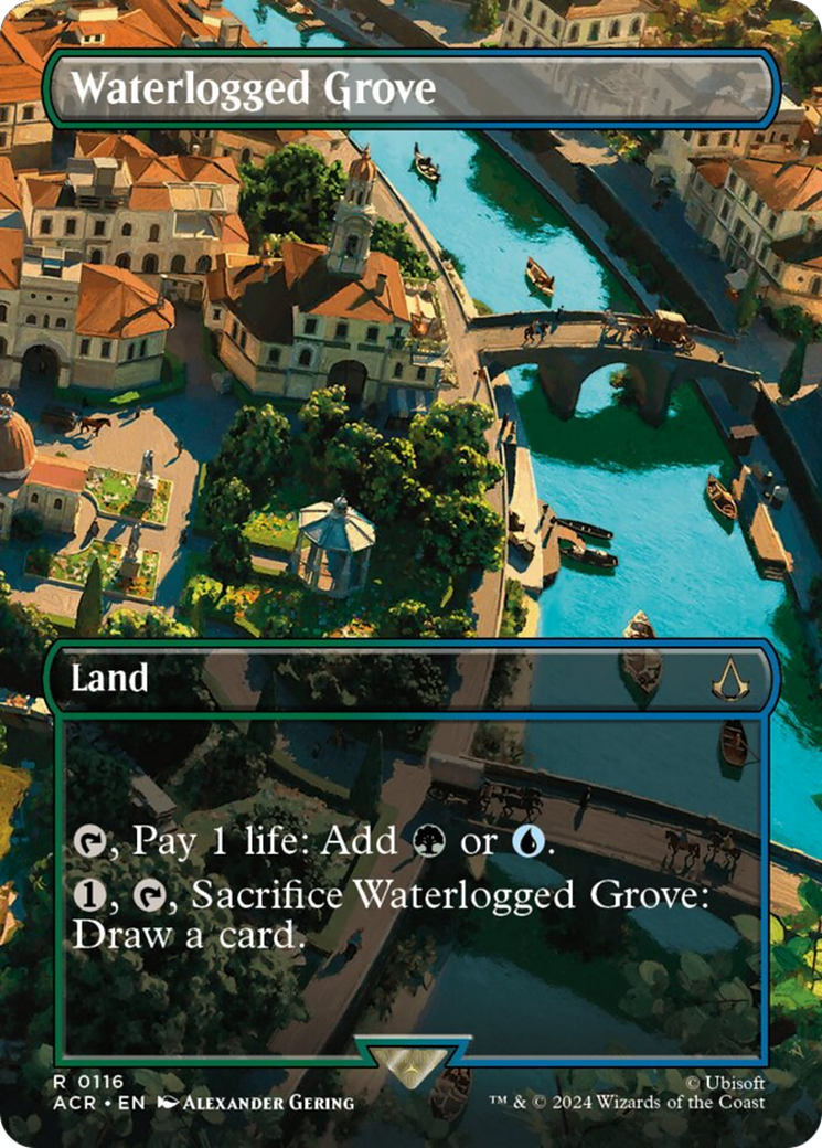 Bosquet gorgé d'eau (Sans bordure) [Assassin's Creed]