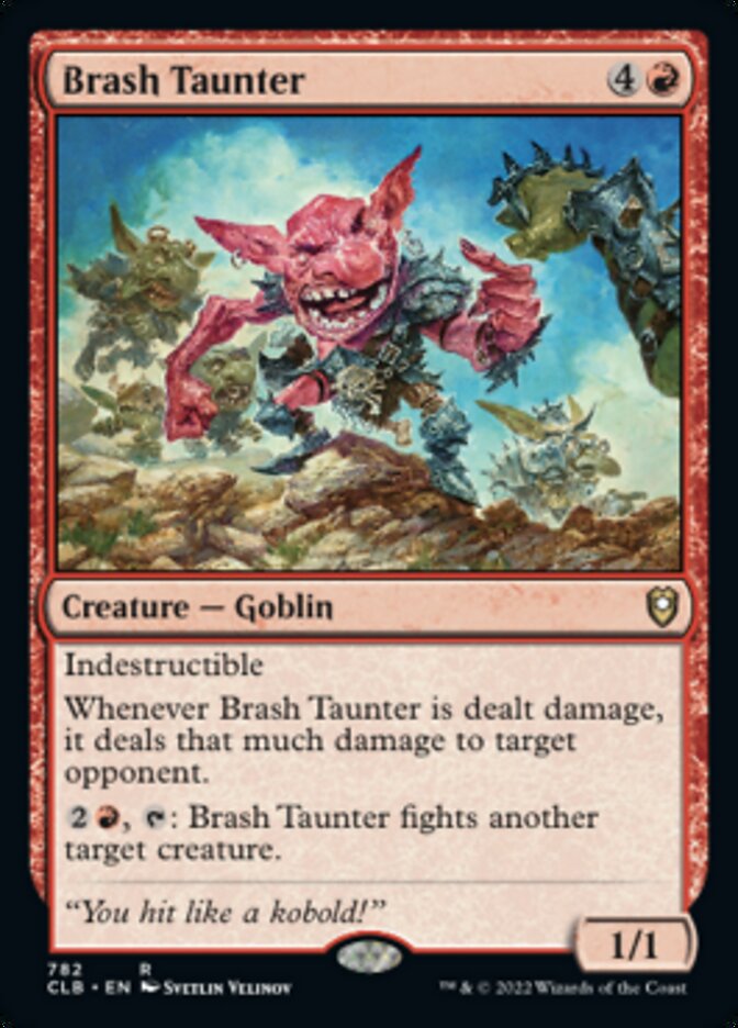 Provocador insolente [Commander Legends: Battle for Baldur's Gate]