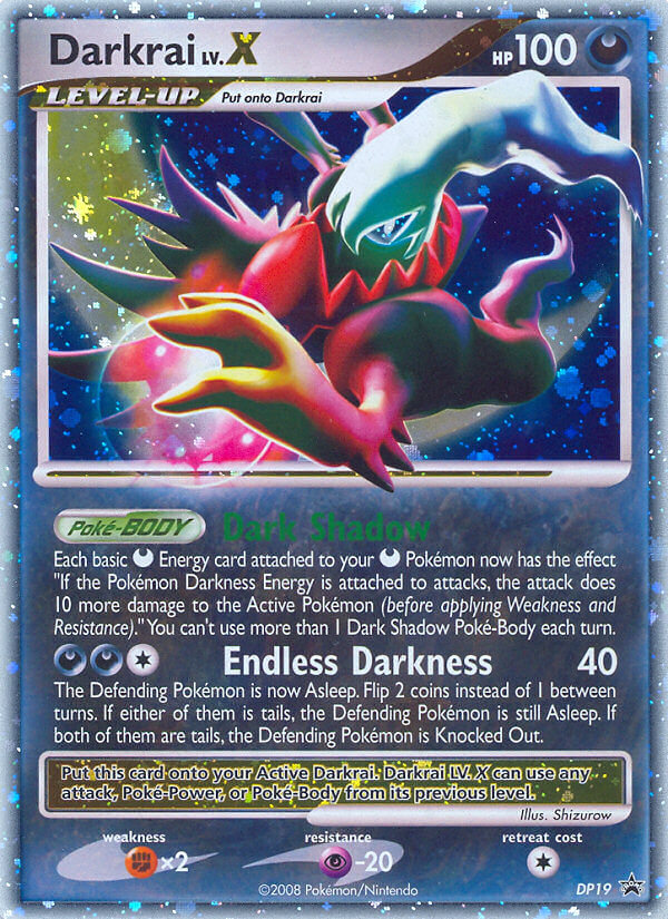 Darkrai LV.X (DP19) [Diamant & Perle: Cartes Promo Étoile Noire]