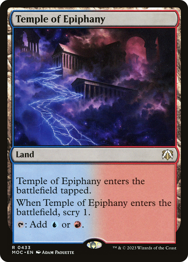 Temple de l'Épiphanie [Commandant L'invasion des machines]