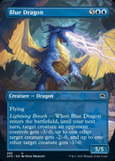 Dragon bleu (illustration alternative sans bordure) [Donjons et Dragons : Aventures dans les Royaumes Oubliés]