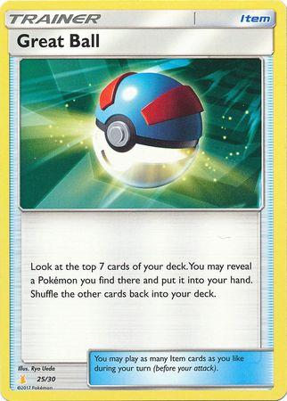 Super Ball (25/30) [Soleil et Lune : Kit du Dresseur - Raichu d'Alola]