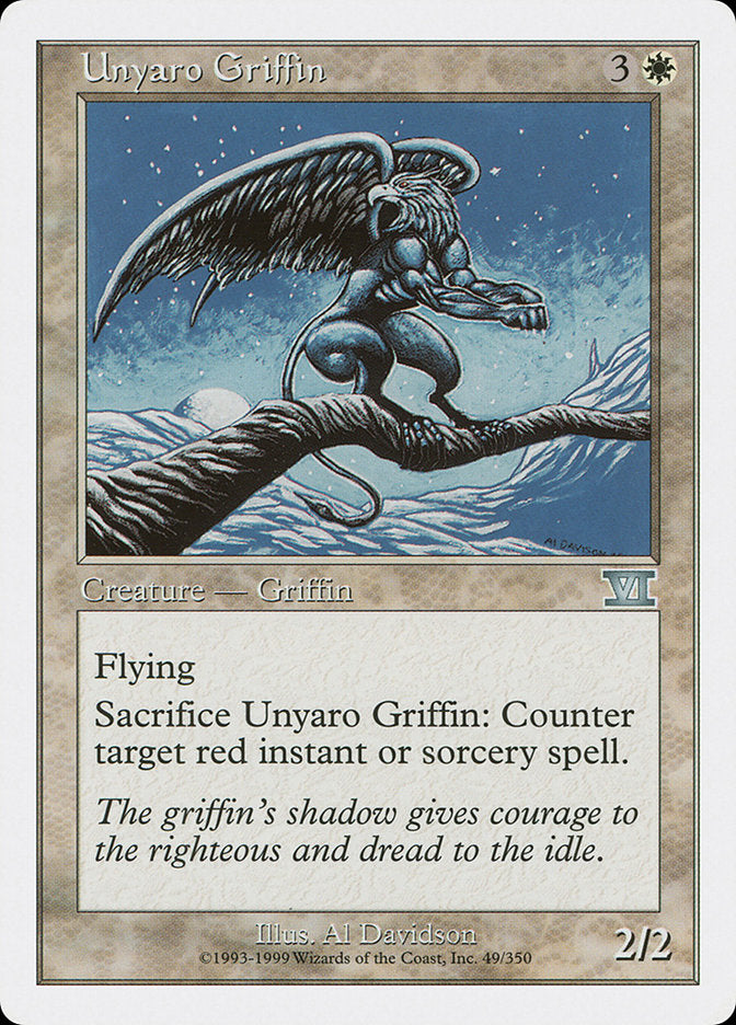 Griffon d'Unyaro [Sixième édition]
