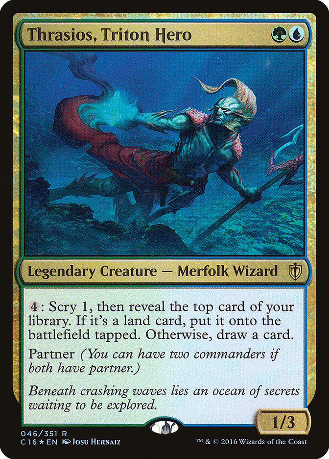 Thrasios, héros triton [Commander 2016]