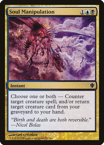 Manipulación de almas [Commander 2013]