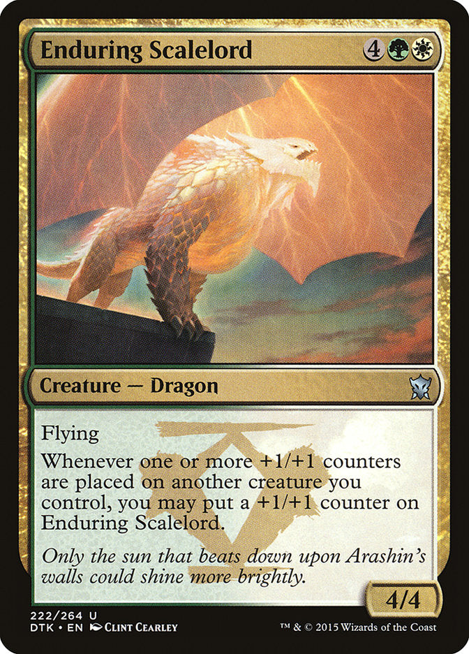 Seigneur-écaille Endurant [Dragons de Tarkir]