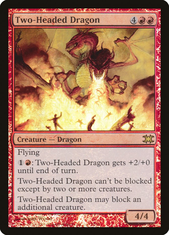 Dragon à deux têtes [De la réserve : Dragons]