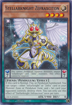 Chevalierclaire Zefraxciton [CROS-FR021] Rare