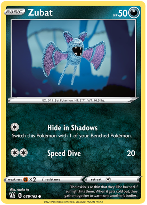 Zubat (089/163) [Espada y Escudo: Estilos de Combate]