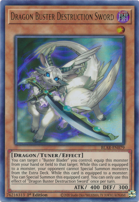 Épée Destructrice Broyeuse de Dragon [BLAR-FR079] Ultra Rare