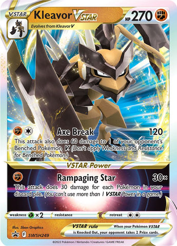Kleavor VSTAR (SWSH249) [Espada y Escudo: Promos de Estrellas Negras]