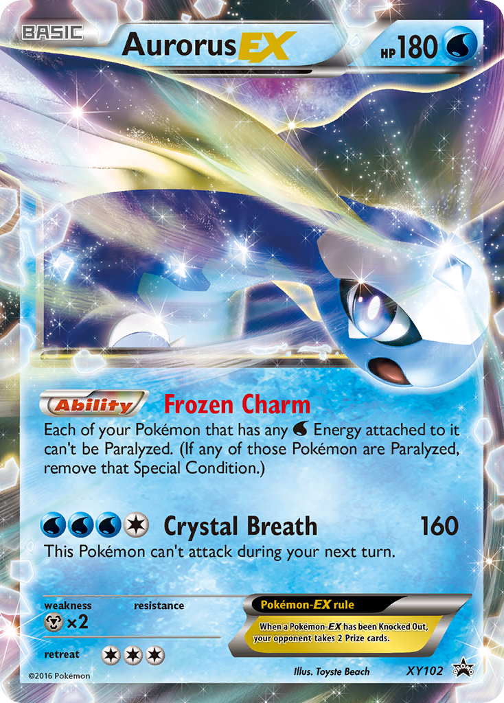 Aurorus EX (XY102) [XY : Promos Étoile Noire]
