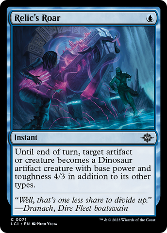 Rugissement de relique [Les cavernes oubliées d'Ixalan]