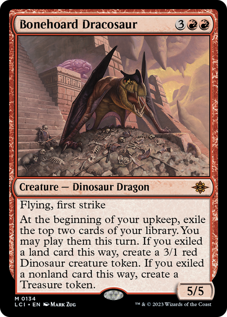 Bonehoard Dracosaur [Las Cavernas Perdidas de Ixalan]