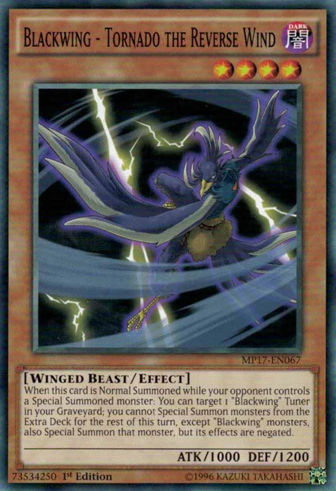 Blackwing - Tornado el Viento Inverso [MP17-EN067] Común