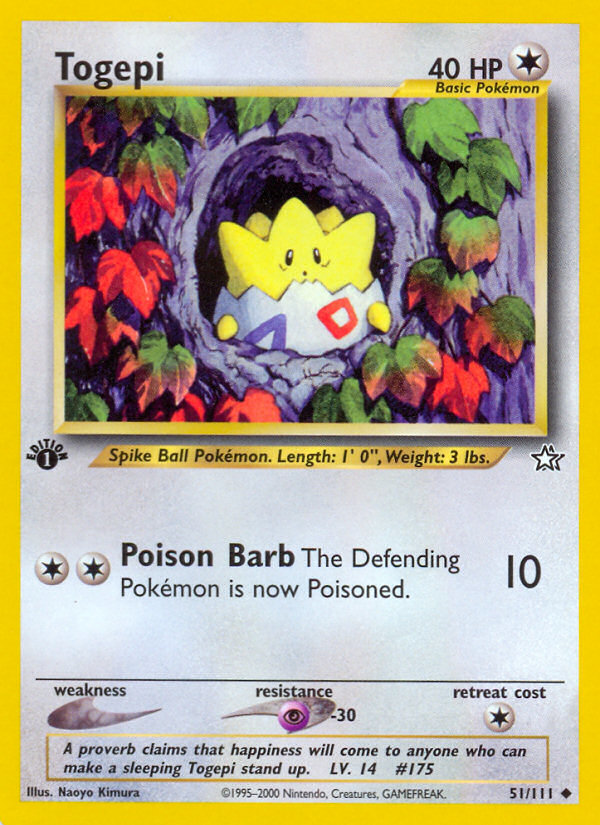 Togepi (51/111) [Neo Genesis 1.ª edición]
