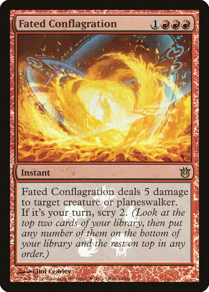 Conflagration fatidique (Buy-A-Box) [Promos du Bloc Theros]