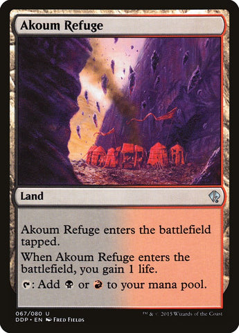Refugio Akoum [Duel Decks: Zendikar vs. Eldrazi]