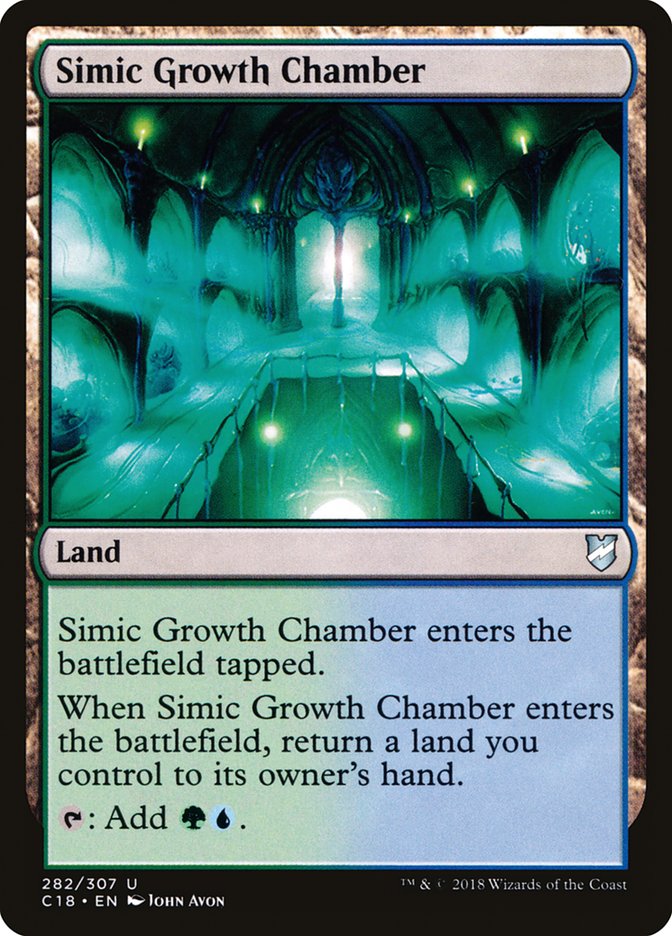 Chambre de croissance simic [Commander 2018]