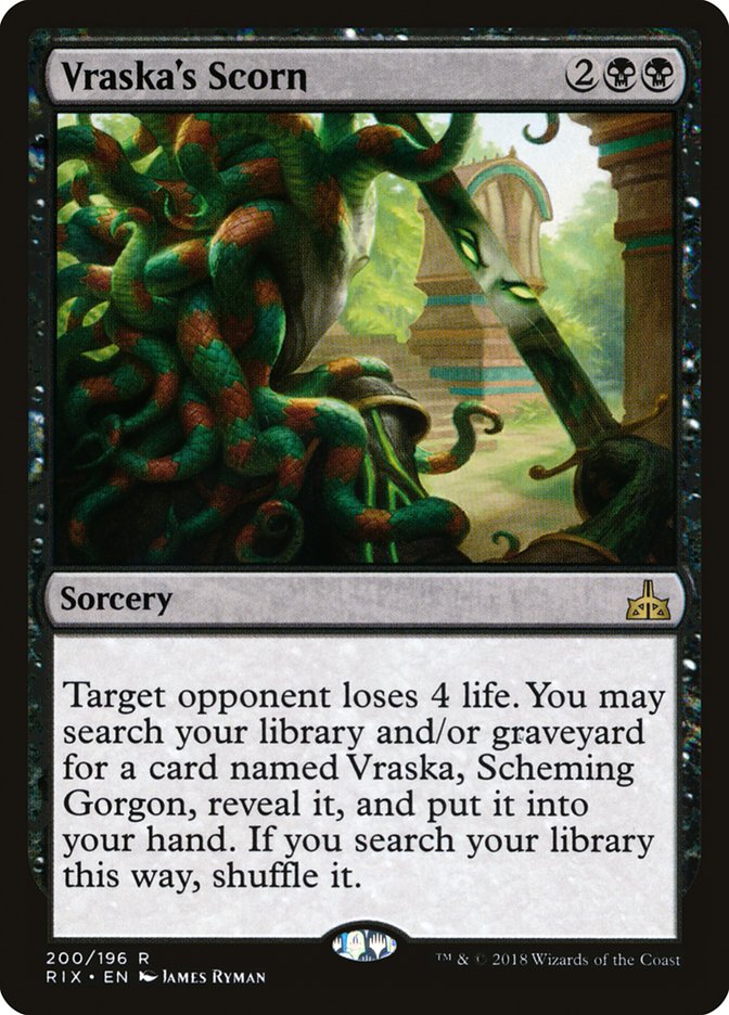 Mépris de Vraska [Rivals of Ixalan]