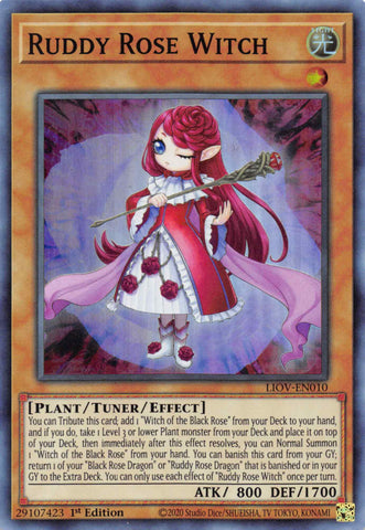 Sorcière Rose Ruddy [LIOV-FR010] Super Rare