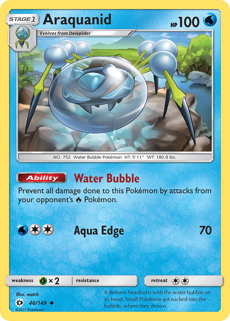 Araquanid (46/149) [Soleil et Lune : Set de Base]