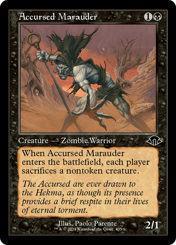 Maraudeur maudit (Cadre rétro) [Modern Horizons 3]