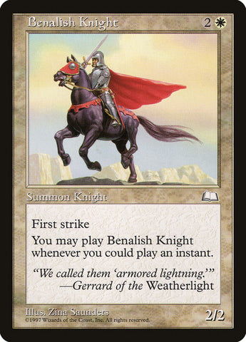 Caballero benaliano [Weatherlight]