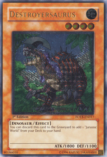 Destroyersaurus [FOTB-FR017] Ultimate Rare