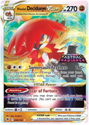 Decidueye de Hisui VSTAR (084/189) (Carta Jumbo) [Espada y Escudo: Resplandor Astral]