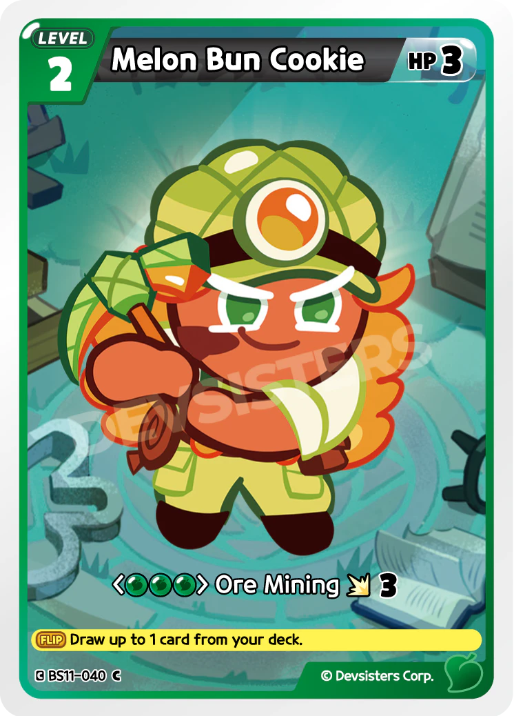 Image for Melon Bun Cookie (BS11-040) (BS11) - CookieRun: Braverse TCG
