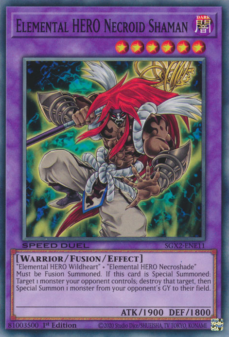 HÉROE Elemental Necro Chamán [SGX2-SPE11] Común