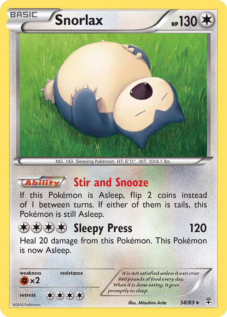 Ronflex (58/83) [XY: Générations]