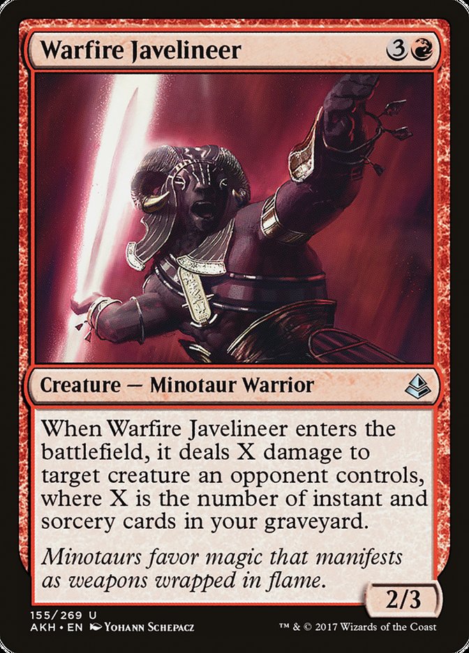 Javelinier de la guerre du feu [Amonkhet]